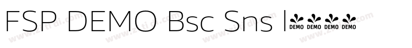 FSP DEMO Bsc Sns l字体转换 FSP DEMO Bsc Sns l字体转换